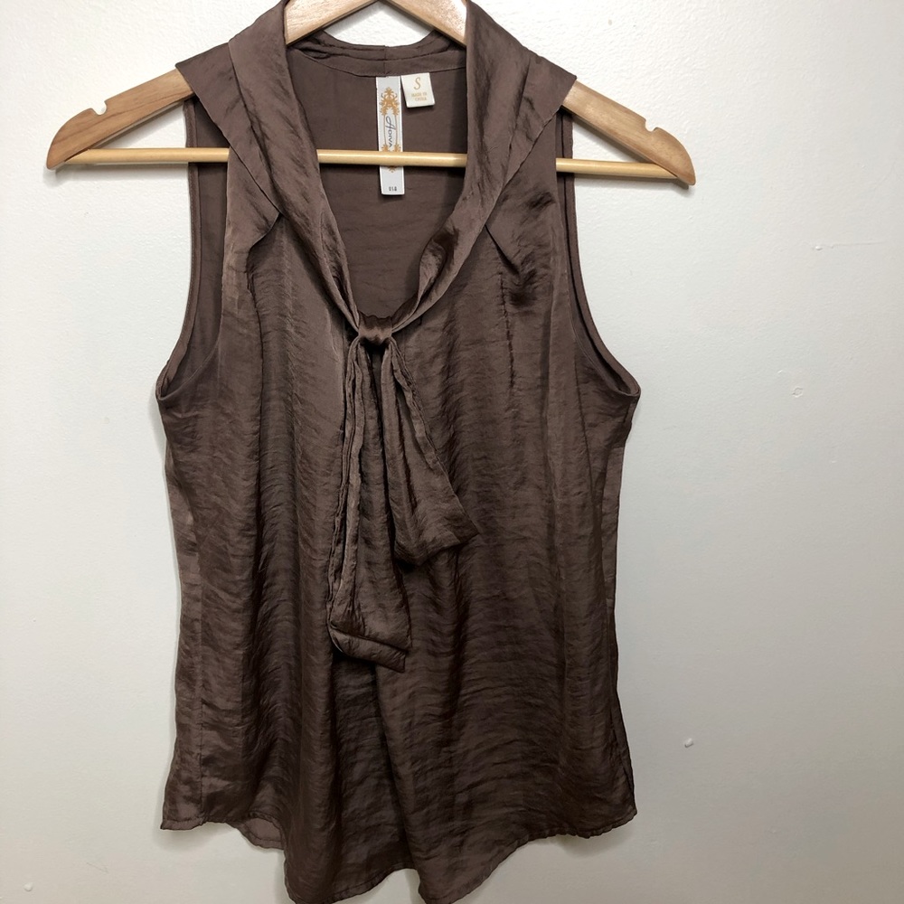 Brown blouse